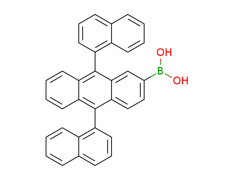9,10-di(naphthalene-1-yl)anthracen-2-ylboronic acid CAS 867044-35-7
