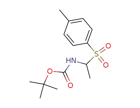 Carbamic acid, [1-[(4-methylphenyl)sulfonyl]ethyl]-, 1,1-dimethylethyl
ester
