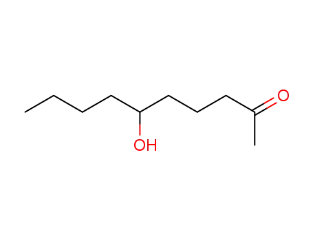 Molecular Structure of 65885-50-9 (2-Decanone, 6-hydroxy-)