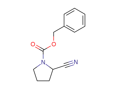 Molecular Structure of 119020-06-3 (1-N-CBZ-2-CYANOPYRROLIDINE)