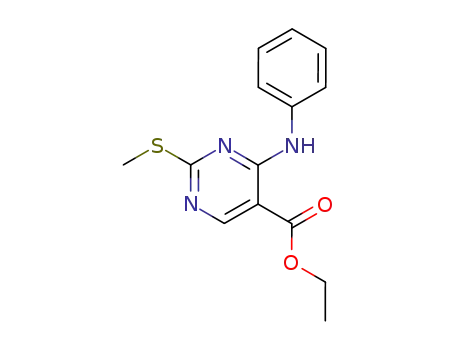 에틸 4-아닐리노-2-(메틸설파닐)피리미딘-5-카복실레이트
