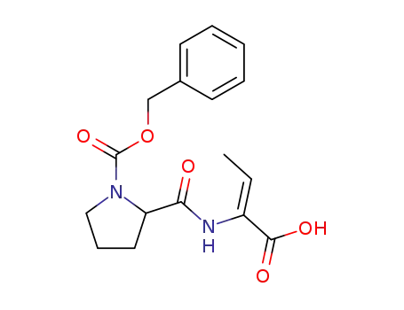 Molecular Structure of 113586-06-4 ((Z)-Z-Pro-Δ Abu)