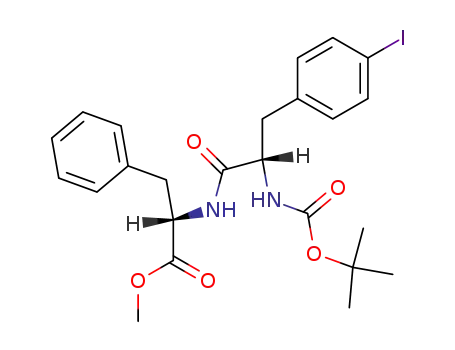 methyl {(S)-2-[(tert-butoxycarbonyl)amino]-3-(4-iodophenyl)propanoyl}-L-phenylalaninate