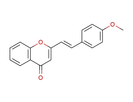 4H-1-Benzopyran-4-one, 2-[2-(4-methoxyphenyl)ethenyl]-