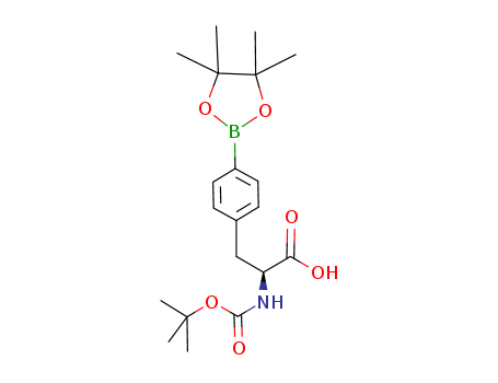 (S)-2-(tert-butoxycarbonylamino)-3-(4-(4,4,5,5-tetramethyl-1,3,2-dioxaborolan-2-yl)phenyl)propanoic acid  Cas no.216439-76-8 97%