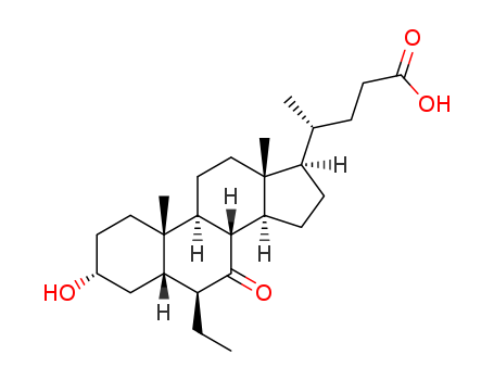 Cholan-24-oic acid,6-ethyl-3-?hydroxy-7-oxo-,(3α,5β,6β)-