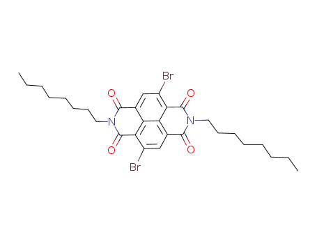 N,N′-bis(n-octyl)-2,6-dibromo-1,4,5,8-naphthalenetetracarboxylic diimide