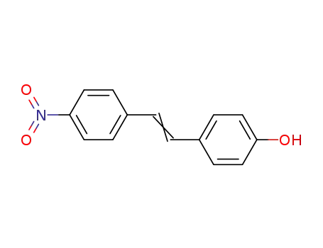 Molecular Structure of 19221-08-0 (4-HYDROXY-4'-NITROSTILBENE)