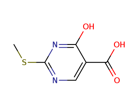 2-(methylsulfanyl)-6-oxo-1,6-dihydropyrimidine-5-carboxylic acid