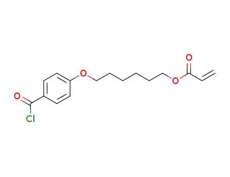2-Propenoic acid, 6-[4-(chlorocarbonyl)phenoxy]hexyl ester
