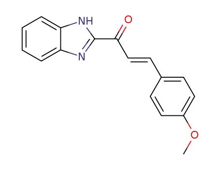 1-(1H-benzimidazol-2-yl)-3-(4-methoxyphenyl)-2-propen-1-one