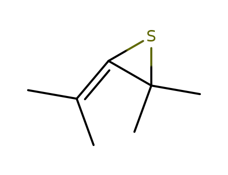 Thiirane, 2,2-dimethyl-3-(1-methylethylidene)-