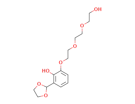 Phenol, 2-(1,3-dioxolan-2-yl)-6-[2-[2-(2-hydroxyethoxy)ethoxy]ethoxy]-