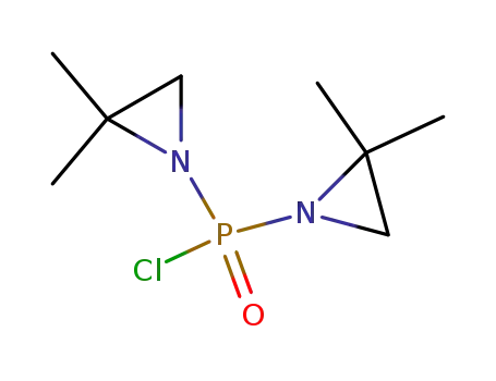 Phosphinic chloride, bis(2,2-dimethyl-1-aziridinyl)-