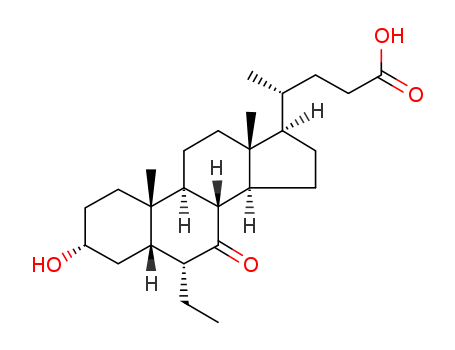 Cholan-24-oic acid,6-ethyl-3- hydroxy-7-oxo-,(3α,5β,6α)-