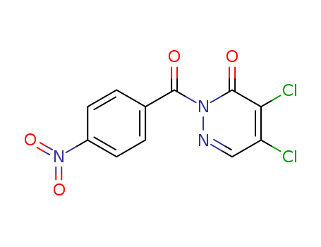 4,5-DICHLORO-2-(4-NITROBENZOYL)PYRIDAZIN-3-ONE