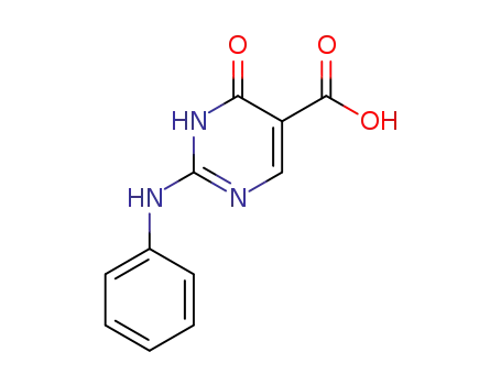 4- 하이드 록시 -2- (페닐 라 미노) 피리 미딘 -5- 카복실산