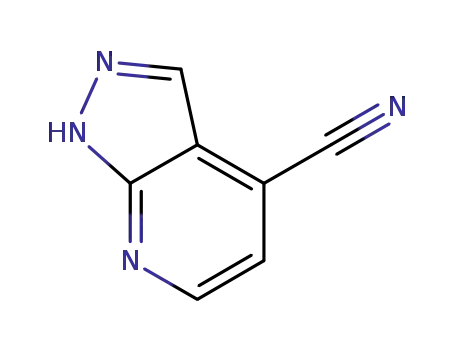 1H-pyrazolo[3,4-b]pyridine-4-carbonitrile
