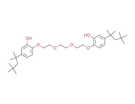 bis-1,2-[2'-(2''-hydroxy-4''-t-octylphenoxy)ethoxy]ethane