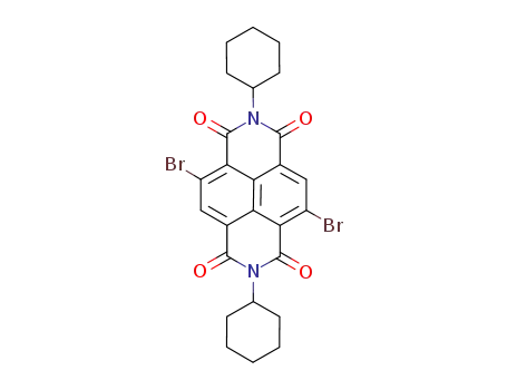 N,N'-dicyclohexyl-2,6-dibromonaphthalene-1,4,5,8-tetracarboxylic acid bisimide