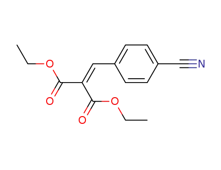 Propanedioic acid, [(4-cyanophenyl)methylene]-, diethyl ester