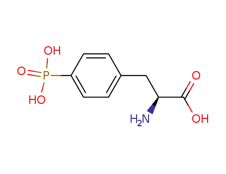 Molecular Structure of 1241680-48-7 (4-Phosphono-D-Phenylalanine)