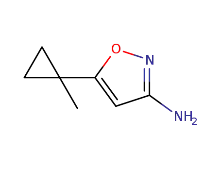 5-(1-Methylcyclopropyl)isoxazol-3-amine