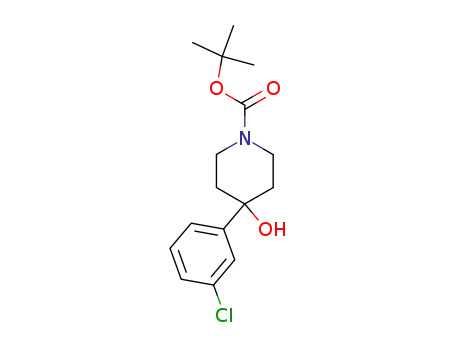 1-N-BOC-4-(3-CHLOROPHENYL)-4-HYDROXYPIPERIDINE