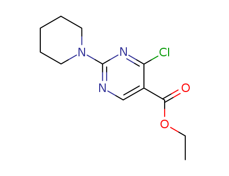 Ethyl4-chloro-2-(piperidin-1-yl)pyrimidine-5-carboxylate
