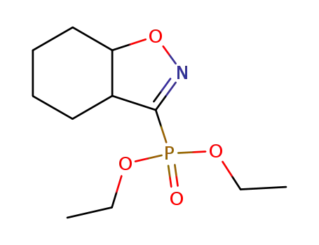 (3a,4,5,6,7,7a-Hexahydro-benzo[d]isoxazol-3-yl)-phosphonic acid diethyl ester