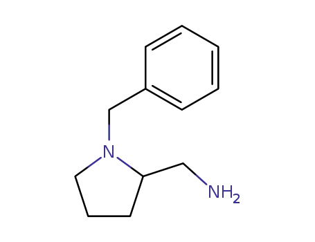 Molecular Structure of 57734-44-8 ((1-benzylpyrrolidin-2-yl)methanamine)