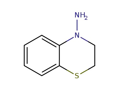 Molecular Structure of 39093-62-4 (4H-1,4-Benzothiazin-4-amine, 2,3-dihydro-)