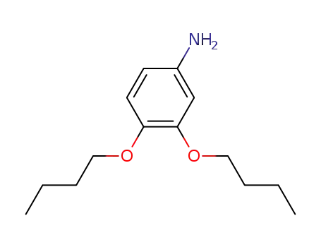 Molecular Structure of 4956-63-2 (3,4-Dibutoxyaniline)