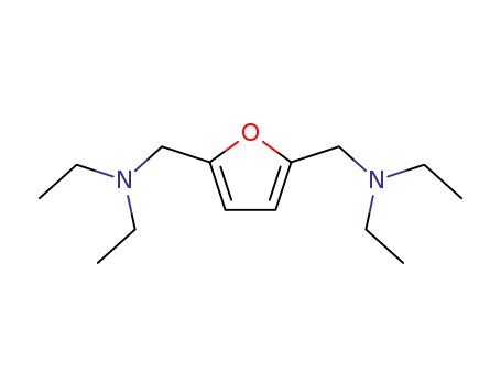 Molecular Structure of 109476-93-9 (2,5-bis(N,N-diethylaminomethyl)furan)