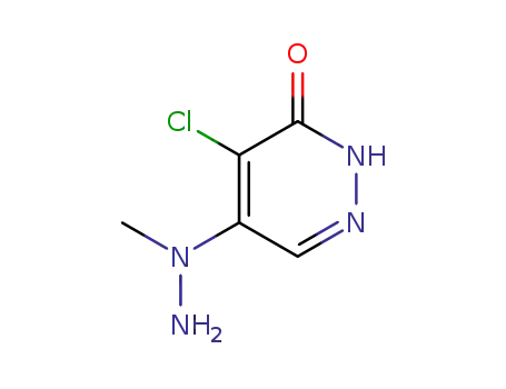 3(2H)-Pyridazinone, 4-chloro-5-(1-methylhydrazino)-