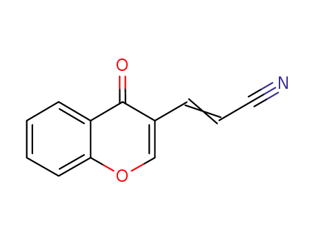 3-(4-oxo-4H-chromen-3-yl)acrylonitrile