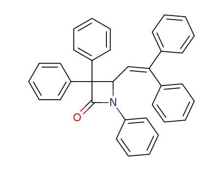 4-(2,2-Diphenylethenyl)-1,3,3-triphenylazetidin-2-one