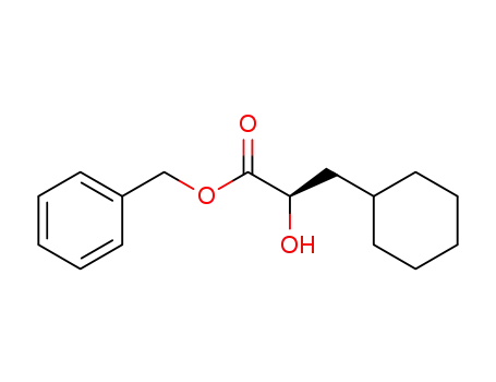 Molecular Structure of 161313-45-7 ((2R)-2-hydroxy-3-cyclohexyl-propionic acid benzyl ester)