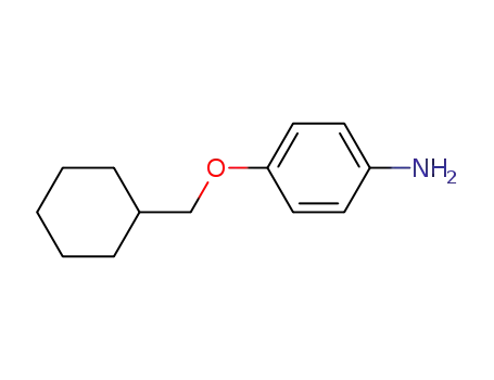 Molecular Structure of 76253-28-6 (4-(CYCLOHEXYLMETHOXY)ANILINE)