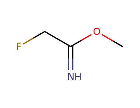 Molecular Structure of 367-50-0 (2-fluoro-acetimidic acid methyl ester)