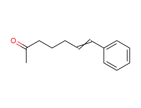 Molecular Structure of 33046-88-7 (7-Phenyl-6-hepten-2-one)