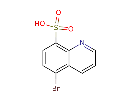 Molecular Structure of 804430-48-6 (8-Quinolinesulfonic  acid,  5-bromo-)