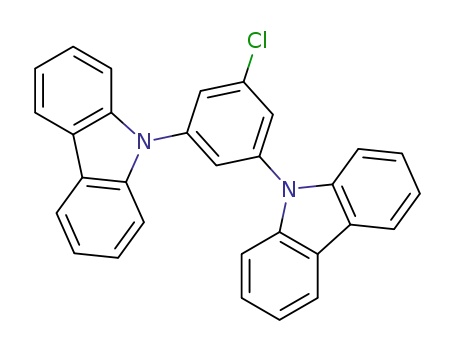 Molecular Structure of 1205555-26-5 (9-[3-(9H-carbazol-9-yl)-5-chloro]phenyl-9H-carbazole)