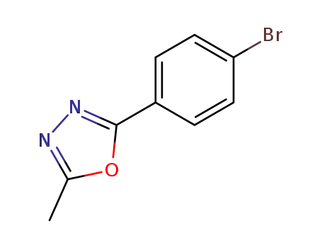 2-(4-BROMOPHENYL)-5-METHYL-1,3,4-OXADIAZOLE