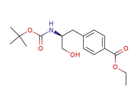 (S)-N-tert-butoxycarbonyl-4-(ethoxycarbonyl)phenylalaninol