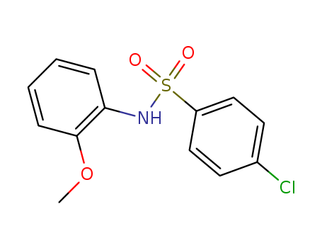 4-chloro-N-(2-methoxyphenyl)benzenesulfonamide