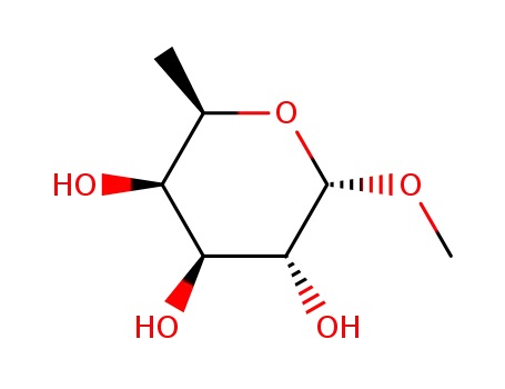 Molecular Structure of 1128-40-1 (METHYL ALPHA-D-FUCOPYRANOSIDE)