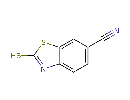 6-Benzothiazolecarbonitrile,2,3-dihydro-2-thioxo-(9CI)