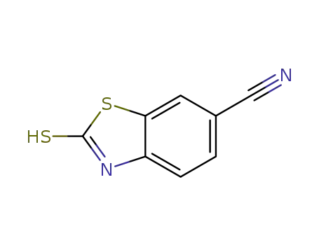 2-Mercaptobenzothiazole-6-carbonitrile