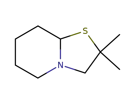 dimethyl-8,8 thia-7 aza-1 bicyclo<4.3.0>nonane
